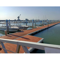 Dock de bateau flottant en aluminium Plate-forme de pont d'amarrage en aluminium Doigts de quai Kit Prix