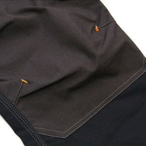 <b>Black</b> Cargo <b>Work</b> <b>Pants</b> Men Straight Fit Reinforced Knee Utility Trousers with Multiple Pockets for Construction - Product Image 6