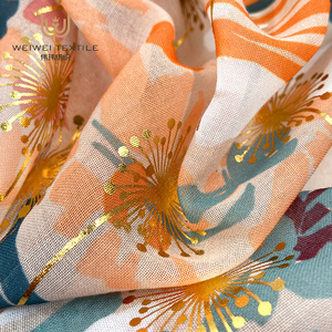 Dirac Somalien en Voile Ethnique Pailleté Estampé Or 5 Yards, Abaya Dubai, Toub pour Femmes Soudanaises - Product Image 3