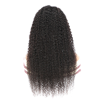 Perruques longues bouclées Jerry en cheveux vierges vietnamiens 13x4 HD transparents pour femmes, couleur naturelle, vente en gros