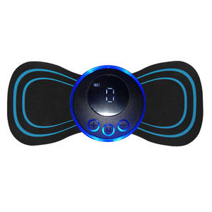 Masseur magnétique sans fil Télécommande en acier inoxydable Unité de thérapie des dizaines pour le soulagement des douleurs dorsales Massage de stimulation musculaire - Product Image 1