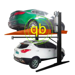 2 hai bài xe bãi đậu xe hệ thống thang máy đôi Stacker xe nâng thiết bị cho cơ khí thủy lực dọc lưu trữ Nâng Nền tảng thang máy - Product Image 6