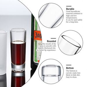 Vasos de Whisky de 3 oz al por Mayor con Logotipo Personalizado, Vasos de Vino en Blanco para Sublimación, Tazas de Vidrio para Fiestas de Navidad - Product Image 4