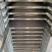 Mobiele wiel-aangedreven heteluchtcirculatie droogkast voor landbouwproducten
