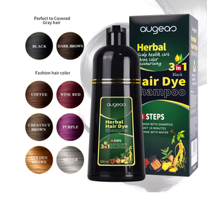 แชมพูอูเกียส ย้อมผมดำเร็ว ปราศจากแอมโมเนีย สำหรับผมขาว - Product Image 1