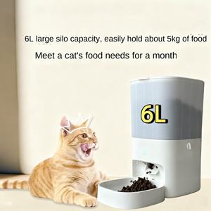 Köpek Kedi Otomatik Mama Kabı Zamanlayıcılı Kantitatif Akıllı Uzaktan Kumandalı APP Destekli Kaynak Fabrika Toptan Satış Sınır Ötesi - Product Image 4