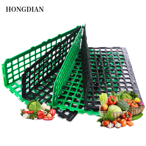 Siêu Thị Trái Cây Rau Lưu Trữ Hàng Rào Nhựa Bảng Phân Vùng Lan Tôn Sóng Hàng Rào Với Pusher Tươi Sản Xuất Hiển Thị Kệ - Product Image 1