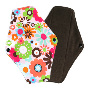 Servilletas <span class=keywords><strong>sanitarias</strong></span> de carbón de bambú, almohadillas menstruales lavables reutilizables, <span class=keywords><strong>toallas</strong></span> <span class=keywords><strong>sanitarias</strong></span> de higiene <span class=keywords><strong>para</strong></span> mujeres, almohadillas de lactancia posparto - Product Image 4