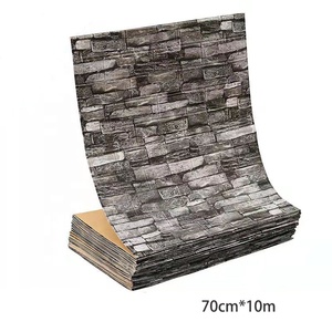 Hình nền tự dính 3D tường Sticker bán buôn bọt gạch trang trí gạch hình nền - Product Image 4