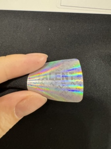 Etiqueta de transferencia de calor de material PU con icono de transferencia térmica láser suave con logotipo personalizado para camisetas ropa sombreros calcetines Zapatos bolsas - Product Image 2