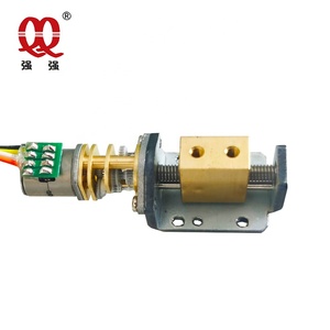 <span class=keywords><strong>5V</strong></span> 12V MNI สเต็ปเปอร์เชิงเส้นพร้อมกล่องเกียร์และขายึดแบบเลื่อนทองเหลืองความแม่นยำสูงความเร็วต่ำ - Product Image 5