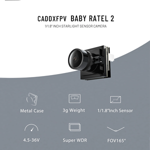 Hot Sales CADDXFPV Baby Ratel2 Analog Camera 1200TVL 4:3 16:9 NTSC/PAL Switchable <b>Drone</b> <b>Accessory</b> - Product Image 2