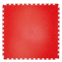 100% nuevo material antiestático resistente al desgaste PVC garaje azulejo de piso entrelazado