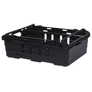 Cestas de Almacenamiento de Plástico para Supermercados al por Mayor, Cajas de Plástico Resistentes para Apilar, Cajas de Plástico para Frutas y Verduras - Product Image 6