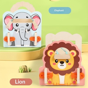 <span class=keywords><strong>Jeu</strong></span> éducatif en bois transfrontalier pour enfants, pour garçons et filles de 4 à 6 <span class=keywords><strong>ans</strong></span>, avec perles à grimper, à rouler et à ramasser - Product Image 2