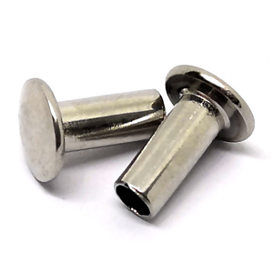 Chất Lượng Cao Tùy Chỉnh Mũ Bảo Hiểm Semi-Hollow Chìm Đầu Đinh Tán Kim Loại Bán Hình Ống Đinh Tán Cho Mũ Bảo Hiểm - Product Image 5