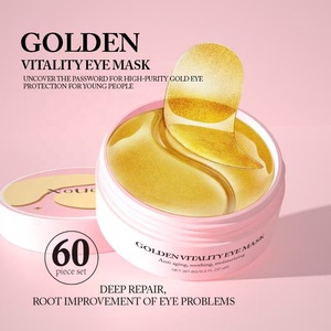 Masque pour les yeux au collagène et à l'or, soin efficace pour les yeux, nourrit la peau et réduit les <span class=keywords><strong>cernes</strong></span> - Product Image 2