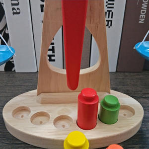 Balanza de madera educativa, juguete de matemáticas, <span class=keywords><strong>juguetes</strong></span> de madera para Educación Temprana, <span class=keywords><strong>juguetes</strong></span> de aprendizaje, balanza de equilibrio - Product Image 3