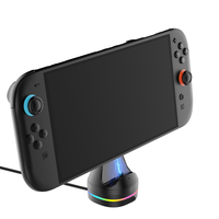Station de charge portable pour console Nintendo Switch 2, base de charge avec lumière RVB, station de charge Switch 2, accessoires de jeu