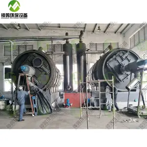 New Product Microwave Fast Pyrolysis Reactor 40-90% Fuel Oil Extract Oil From Solid Waste Plastic Oil Carbon Black 2 Years ZM