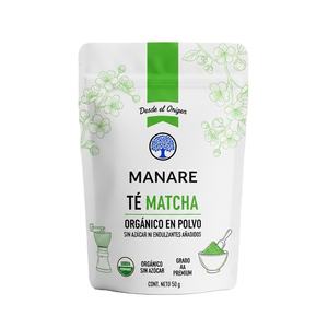 Bolsa de Papel de Aluminio Personalizada con Logotipo para Polvo de Matcha, Bolsa de Mylar con Cierre - Product Image 1