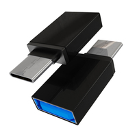 Adaptor USB C OTG Pria Ke Wanita, Adaptor Konektor Usb Ke Tipe-c Usb A 3.0