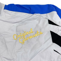 Logo personnalisé Survêtement Zip up Design Vêtements de sport Running Windproof Mesh Doublure Veste Ensemble