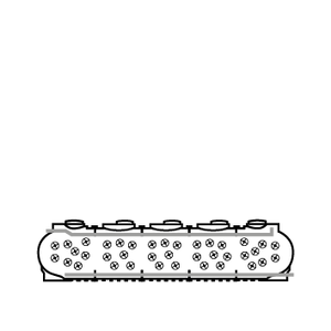 Filtre aérobie 42 AE NR de Perc de bas rendement pour des machines de traitement de l'eau - Product Image 1