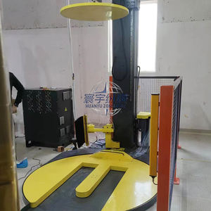 全自动包装托盘拉伸膜缠绕机/标准托盘预拉伸膜M型缠绕机 - Product Image 4