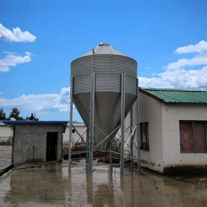 ระบบจัดเก็บอาหารสัตว์ปีกไก่ นอร์ธแอนด์ฮัสบันด์รี 14 ตัน แบบอัตโนมัติ พร้อมระบบลำเลียงแบบเกลียว  ไซโลเก็บข้าวโพด  พร้อมซับในสำหรับโรงเรือน  ชุบสังกะสี - Product Image 2