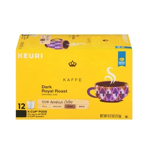 Logotipo personalizado de grado alimenticio 10 12 24 piezas caja de cápsulas de café embalaje K cajas de cápsulas compatibles con tazas - Product Image 3