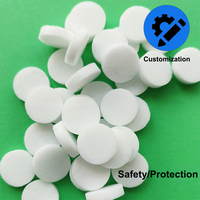 Filtre en plastique fritté personnalisé en usine, résistant aux acides, pour évents de batterie, en poudre poreuse frittée PP PE HDPE PA PTFE