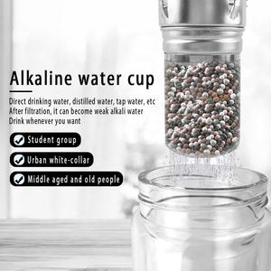 Haut <span class=keywords><strong>pH</strong></span> 9.5 ballon d'eau alcaline équilibre alcalin ioniseur filtre bouteille Nano tasse d'eau générateur d'hydrogène bouteille d'eau - Product Image 5