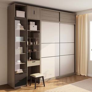 Camas מארגני מגירה הלילה עומד הלבשה מראה ילדה Luxy בית מודרני ארון שידת מלך ריהוט חדר שינה סט - Product Image 6