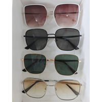 Lunettes de soleil polarisées de luxe en gros pour femmes, protection UV400, style rétro, pour hommes et femmes, assortiment