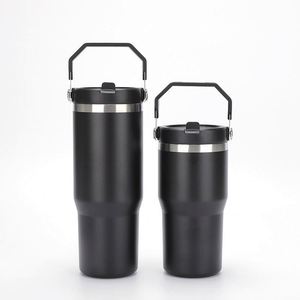 Handle Grip <b>Travel</b> Beverage Tumbler, 20oz Stainless Steel Insulated <b>Cup</b> for Car Coffee Office and Camping - Product Image 5