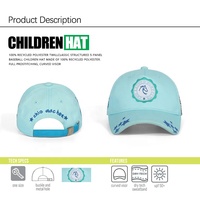Gorras de béisbol de dibujos animados bonitos de tamaño pequeño para bebés, gorra de sol informal para niños, bordado ajustable con logotipo personalizado