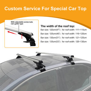 Barres <span class=keywords><strong>de</strong></span> <span class=keywords><strong>toit</strong></span> universelles en aluminium personnalisées pour voiture, porte-bagages <span class=keywords><strong>de</strong></span> <span class=keywords><strong>toit</strong></span> - Product Image 3