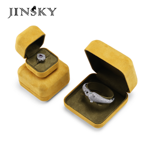 Velvet Jewelry Box Multi Size Colorful <b>Ring</b> <b>Necklace</b> Bracelet Bangle Bead Storage Box For Jewelry Display - Product Image 4