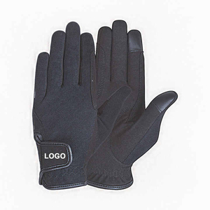 OEM Service Premium Quality Adjustable Best Selling Leather Horse Ridding <b>Gloves</b> Customized Equestrian <b>Gloves</b> - Product Image 6