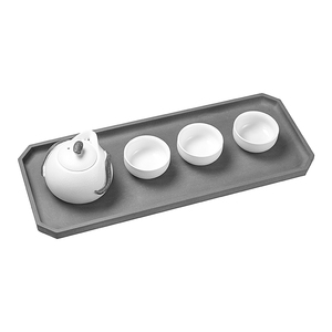 Bandeja de hormigón real Cemento para mesa de té - Product Image 1