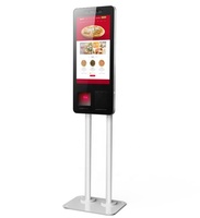 Kiosque de restaurant à commande automatique de 32 pouces avec système de point de vente rapide Machine de kiosque de paiement à service rapide à écran tactile avec fonction SDK