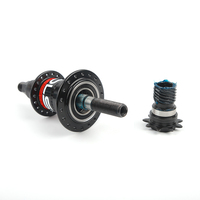POLSO BH010 Bmx Hub Freecoaster AL6061 Tahan Korosi Penggerak Kiri Penggerak Kanan BMX Hub Belakang Senyap