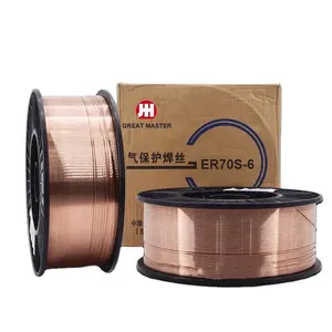 Wholesale Welding Wire ER70S-6 copper coated mig Wire in China manufacturer factory supply 0.8mm 1.0mm 1.2mm 1.6mm