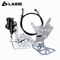 Kit de Frein Arrière Double avec Disque 240mm en Alliage d'Aluminium et Support de Double Étrier – Pièce de Remplacement pour Sur Ron Light Bee X – Amélioration de Freinage pour Vélo Électrique