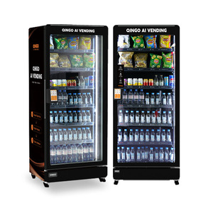 Máquina Expendedora Inteligente Qingo con Pantalla Táctil para Hoteles y Escuelas, Máquina Expendedora Combinada de Bebidas y Aperitivos de Grado Industrial - Product Image 1