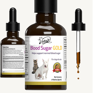 OEM ODM, добавка сахара в крови для домашних животных, золотистые жидкие капли, иммунная поддержка, здоровье собак, пробиотики с витаминами и минералами - Product Image 2