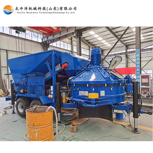 Harga pabrik mini mobile beton batching tanaman otomatis portable siap campuran beton semen pencampuran tanaman - Product Image 2