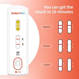 Sabervet chính xác Pet nhanh chóng Kit kiểm tra distemper kiểm tra CDV chẩn đoán kiểm tra - Product Image 4