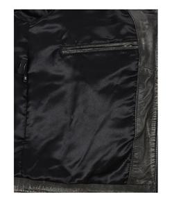 Veste Homme en Cuir Nappa Noir Véritable Vintage 100% Personnalisée, Coupe Tendance, Marque Privée, OEM/ODM, Vente en Gros, Tendance Vêtements d'Extérieur - Product Image 5